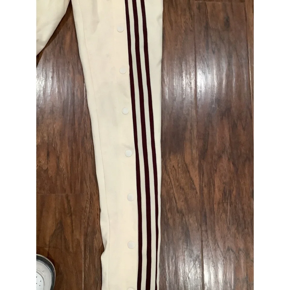 Adidas Womens IVY PARK Snap Athletic Track Pants, XS